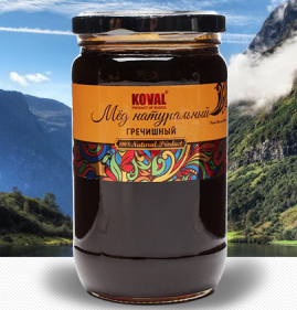 2017KOVAL天然荞麦蜂蜜 500g 新品
